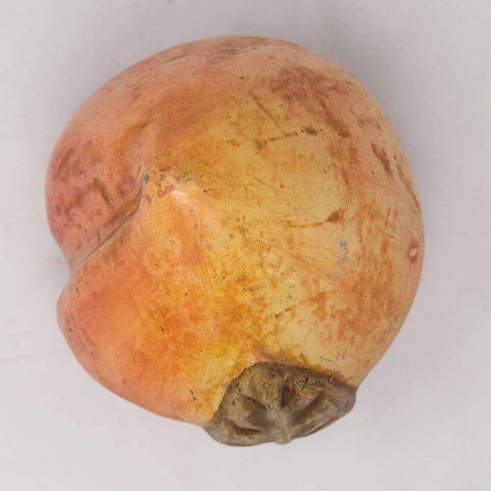 Oversized Peach Statue Fruit Decor Nature Large MCM Cottagecore Farmhouse Granny - Picture 16 of 16